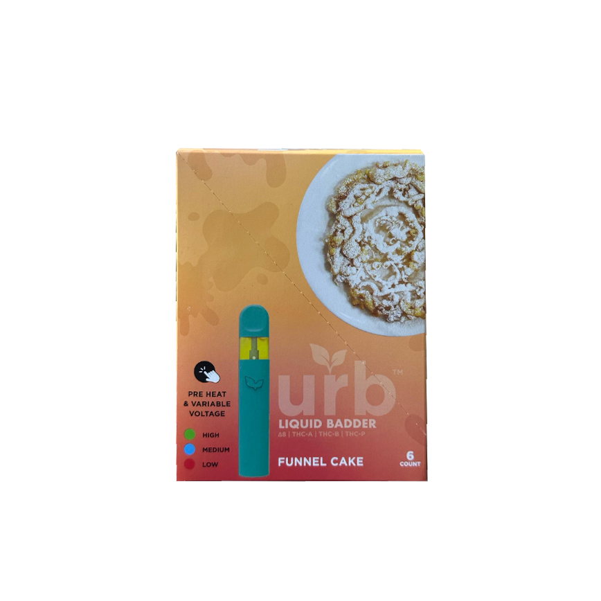 Urb Liquid Badder D8 THC-A THC-B THC-P 6Ct