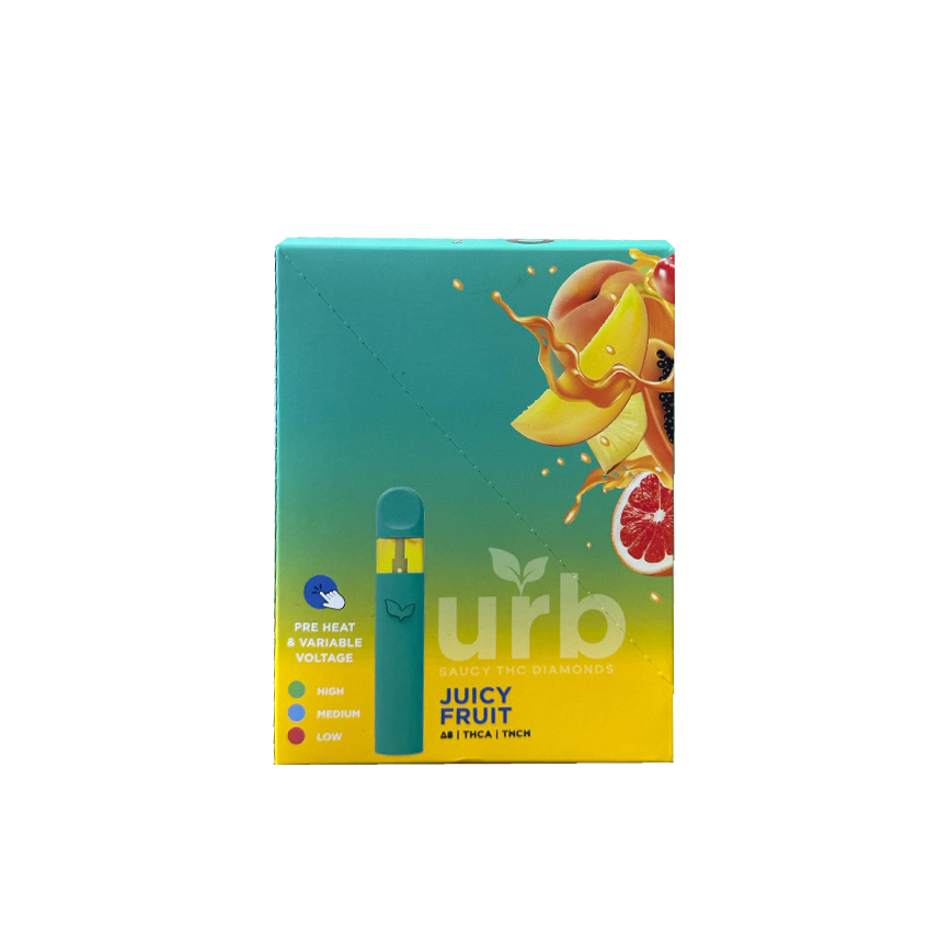 Urb بذيء THC الماس D8 THCA THCH