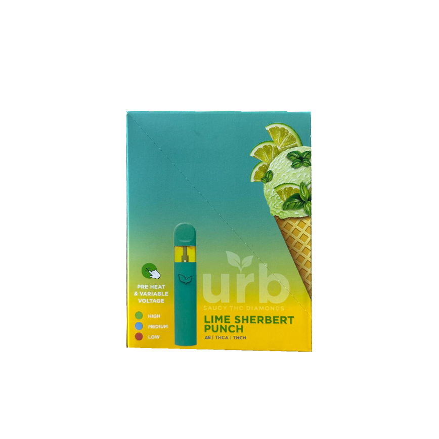 Urb بذيء THC الماس D8 THCA THCH