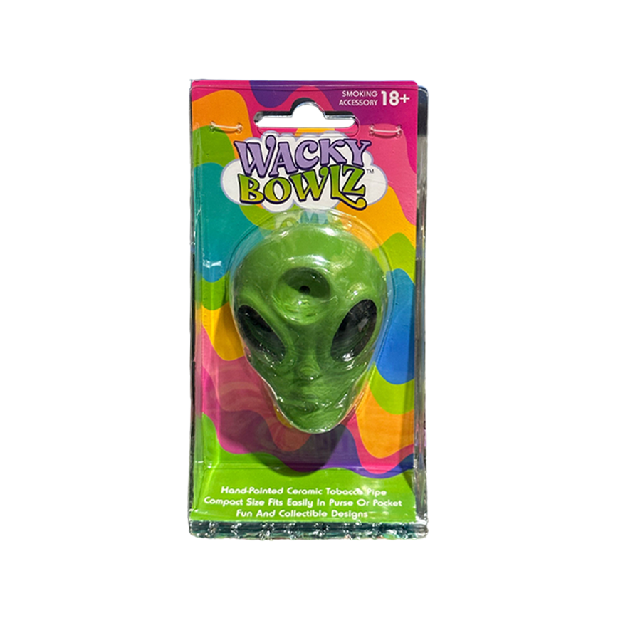 Wacky Bowlz Ceramic Hand Pipe