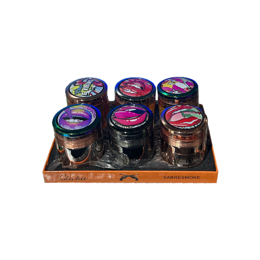 Clickit Large Grinder 6Ct