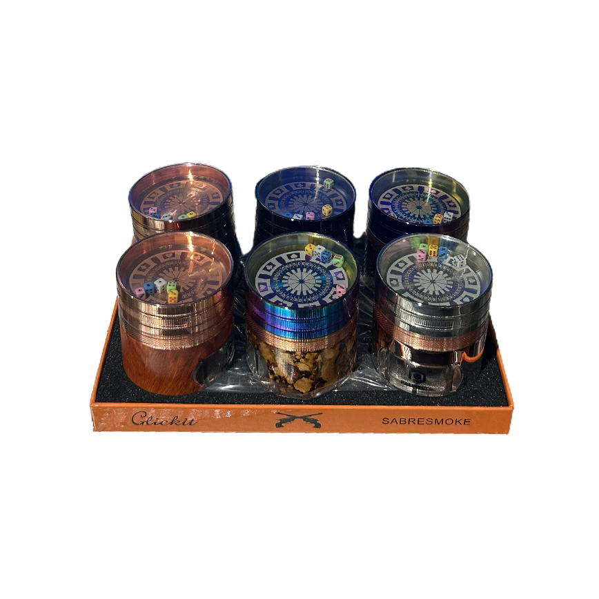 Clickit Large Grinder 6Ct