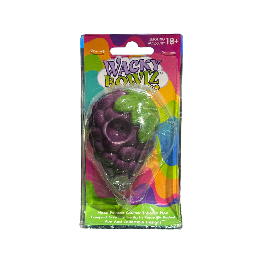 Wacky Bowlz Ceramic Hand Pipe