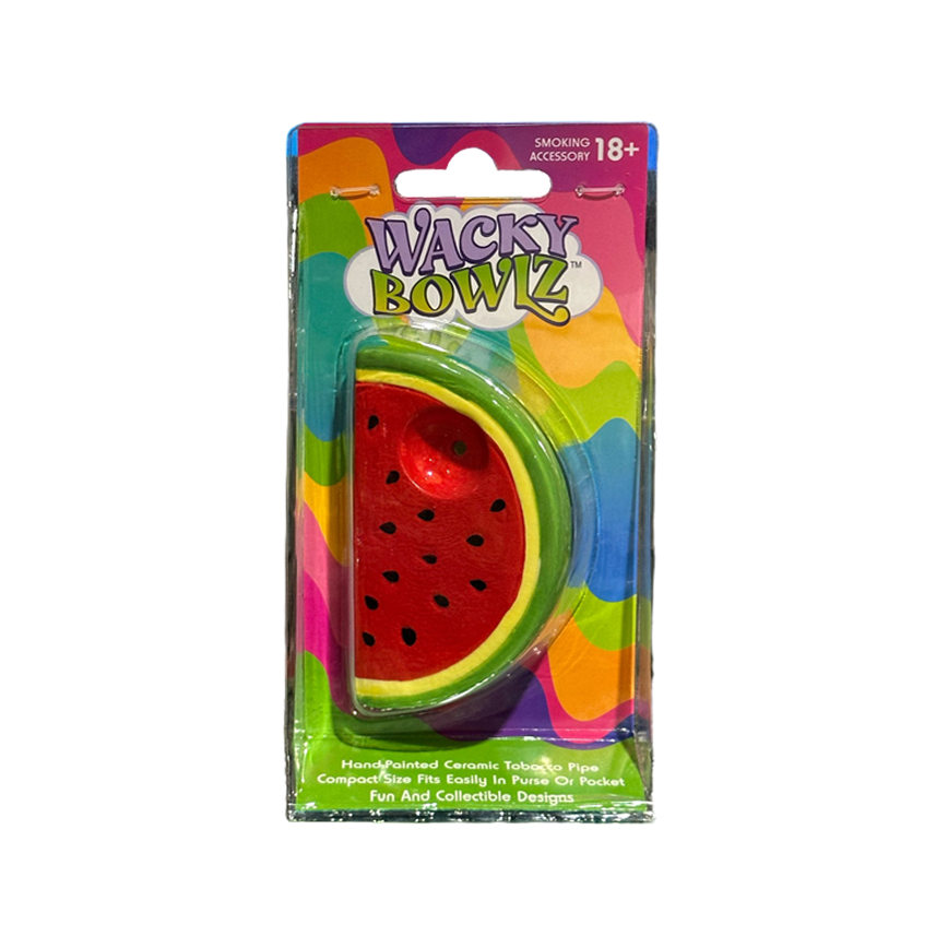 Wacky Bowlz Ceramic Hand Pipe