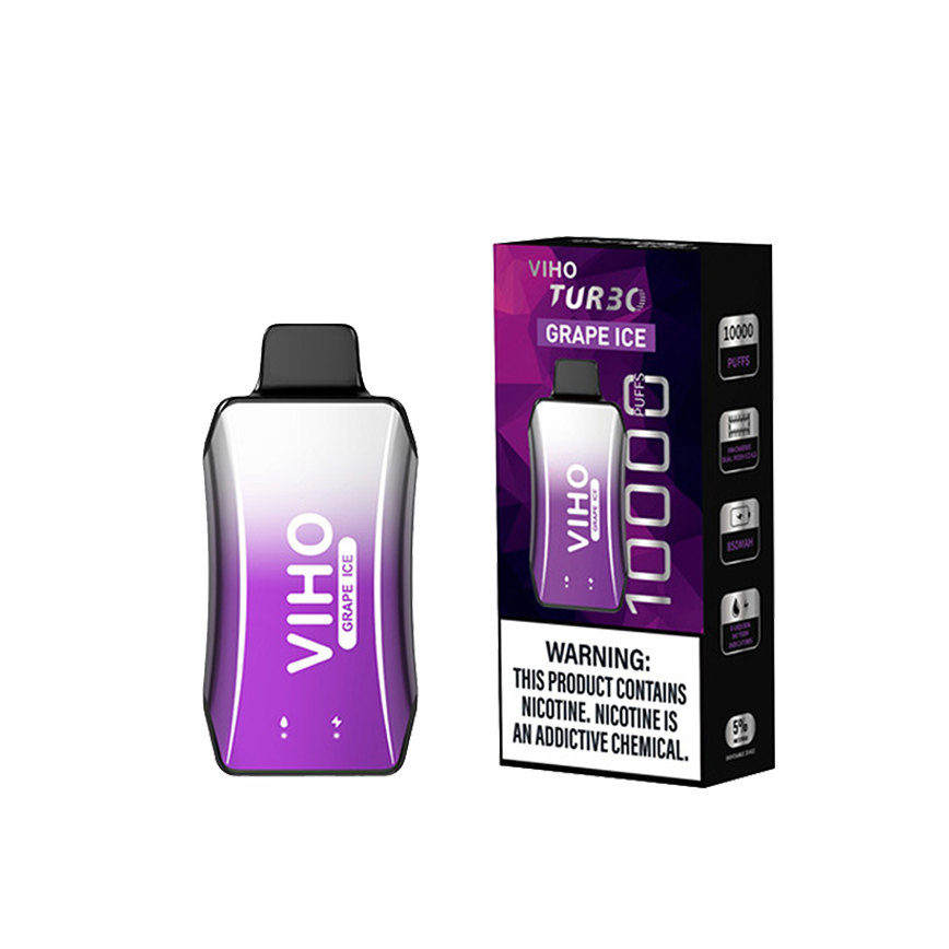 Viho Tur30 Disposable Grape Ice 10000Puff 5% 5Ct