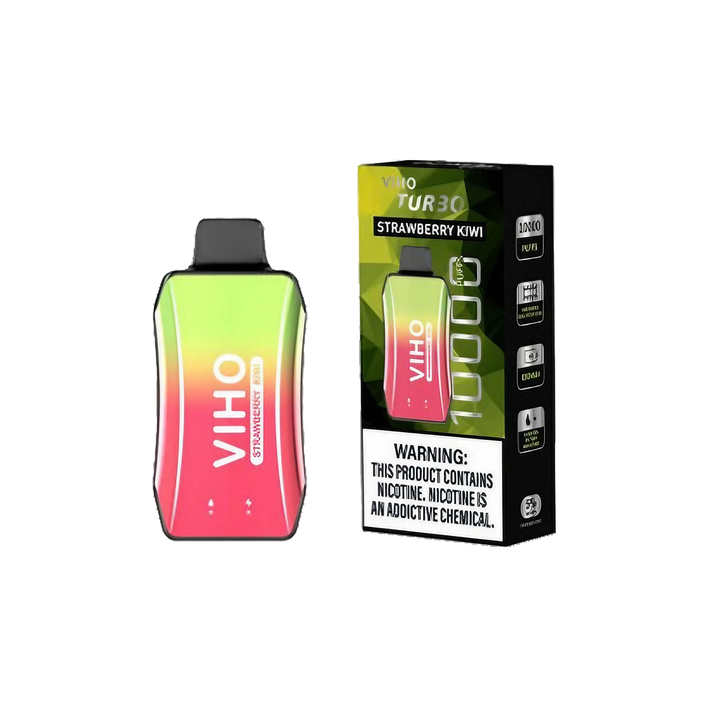 Viho Tur30 Disposable Strawberry Kiwi 10000Puff 5% 5Ct