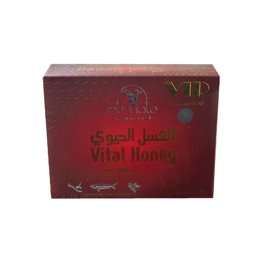 العسل الحيوي الأحمر 24Ct