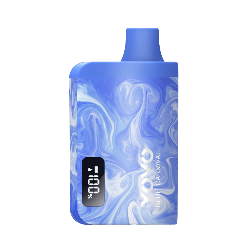 Yovo Disposable Blue Carnival 8000Puff 5% 5Ct