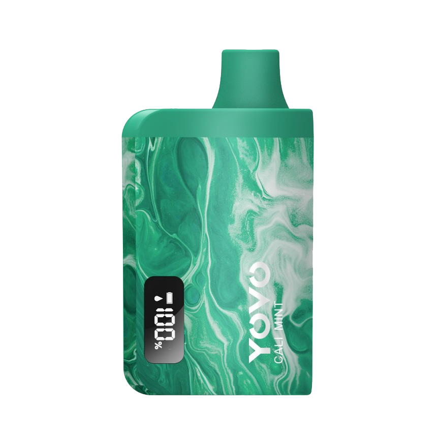 Yovo Disposable Cali Mint 8000Puff 5% 5Ct