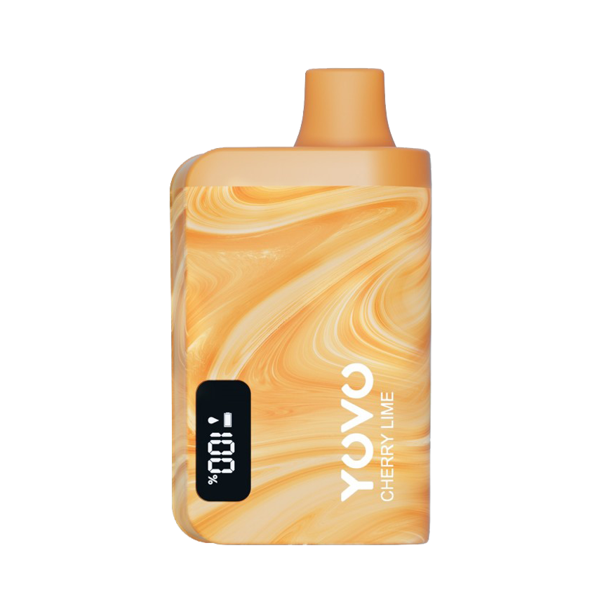 Yovo Disposable Cherry Lime 8000Puff 5% 5Ct