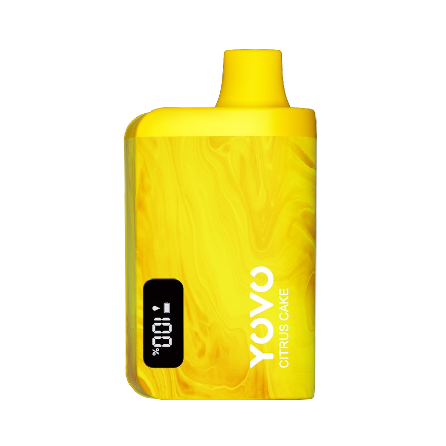 Yovo Disposable Citrus Cake 8000Puff 5% 5Ct