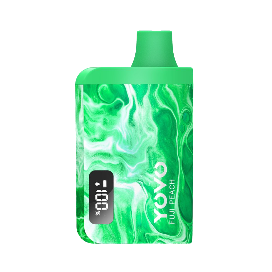 Yovo Disposable Fuji Peach 8000Puff 5% 5Ct