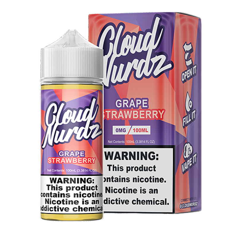 Cloud Nurdz Strawberry Grape 100Ml