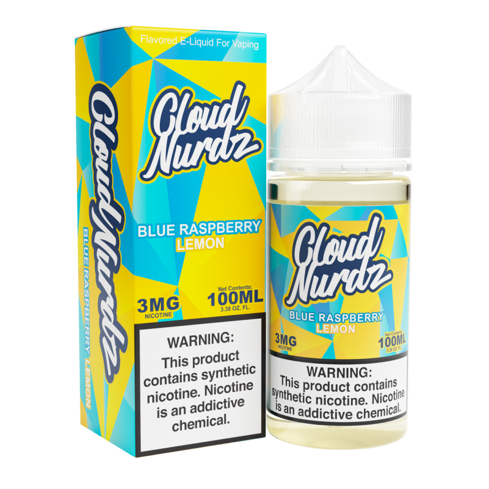 Cloud Nurdz Blue Raspberry Lemon 100Ml