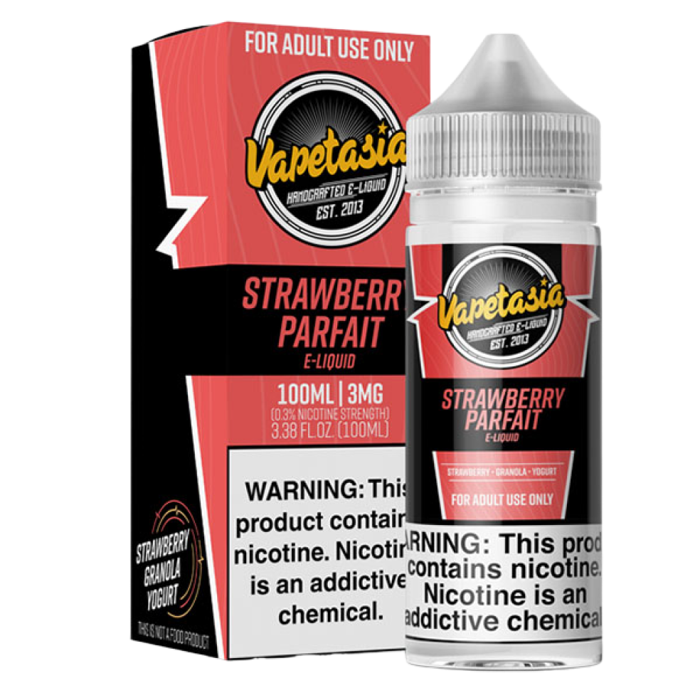 Vapetasia Strawberry Parfait 100Ml