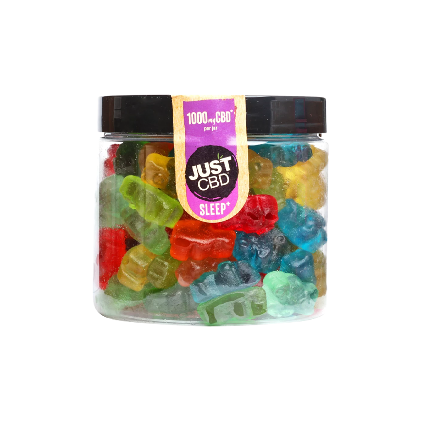 just cbd sleep nighttime gummy bears